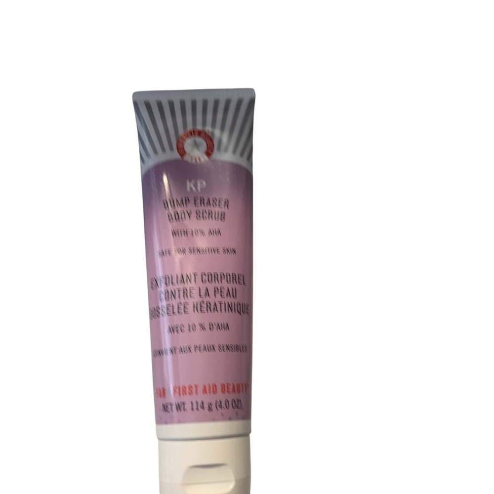 First Aid Beauty FAB KP Bump‎ Eraser Body Scrub 10% AHA 4oz 114g NWT SEALED